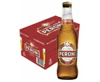 Peroni Red Lager Imported Case 8 X 3 Pack 330ml Bottles