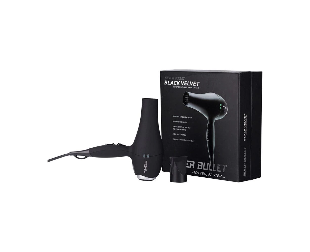 Silver Bullet Black Velvet Dryer 2000W