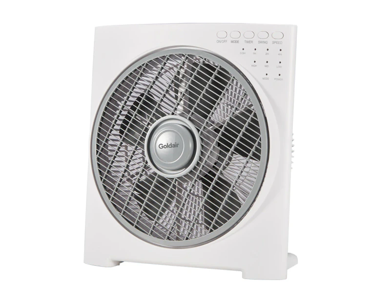 Goldair 30cm Box Fan w/ Remote