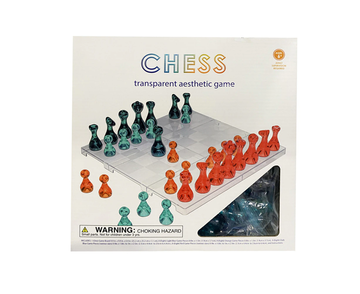 33pc Razoo 26cm Chess Pieces/Board Game Set Fun Educational Toy Family/Kids 6y+