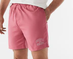 Russell Athletic Men's Big Arch USA Shorts - Cranberry
