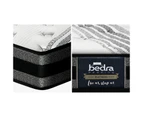 Bedra Double Mattress Breathable Luxury Bed Bonnell Spring Foam Medium 18cm