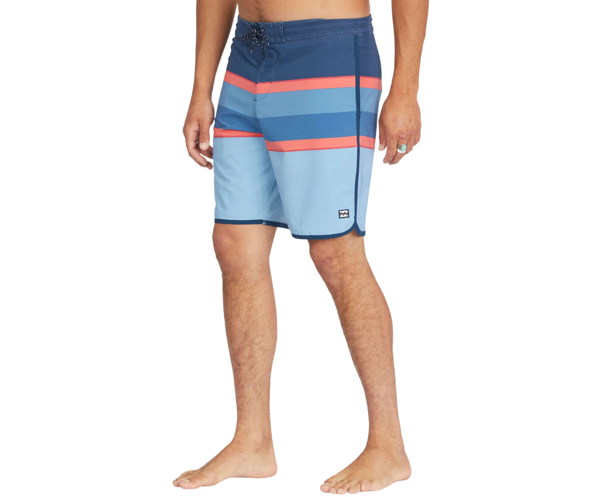 Billabong Mens 73 Spinner Lo Tide Boardshort Summer Shorts Boardies - Blue Haze