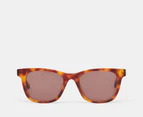 Calvin Klein Unisex CK20501S Sunglasses - Tortoise/Crystal Yellow/Brown