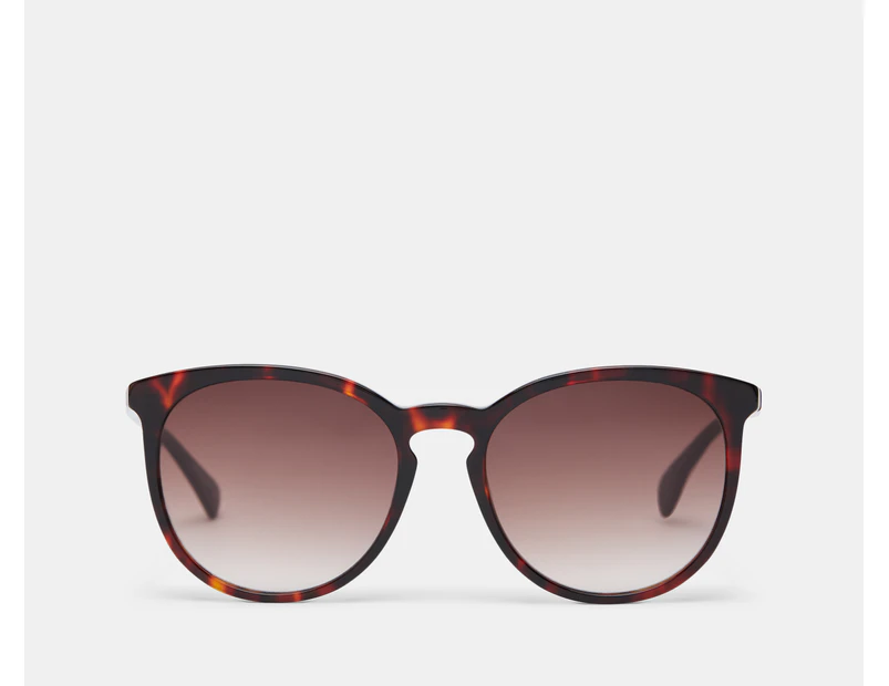 Longchamp Unisex LO606S Sunglasses - Havana/Burgundy