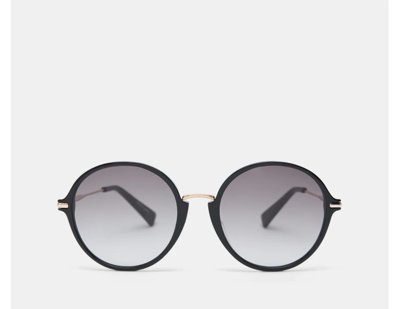Longchamp Women's LO645S Sunglasses - Black/Grey