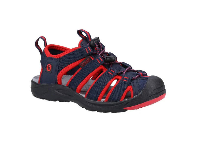 Cotswold Childrens/Kids Marshfield Recycled Sandals (Navy/Red) - FS9896