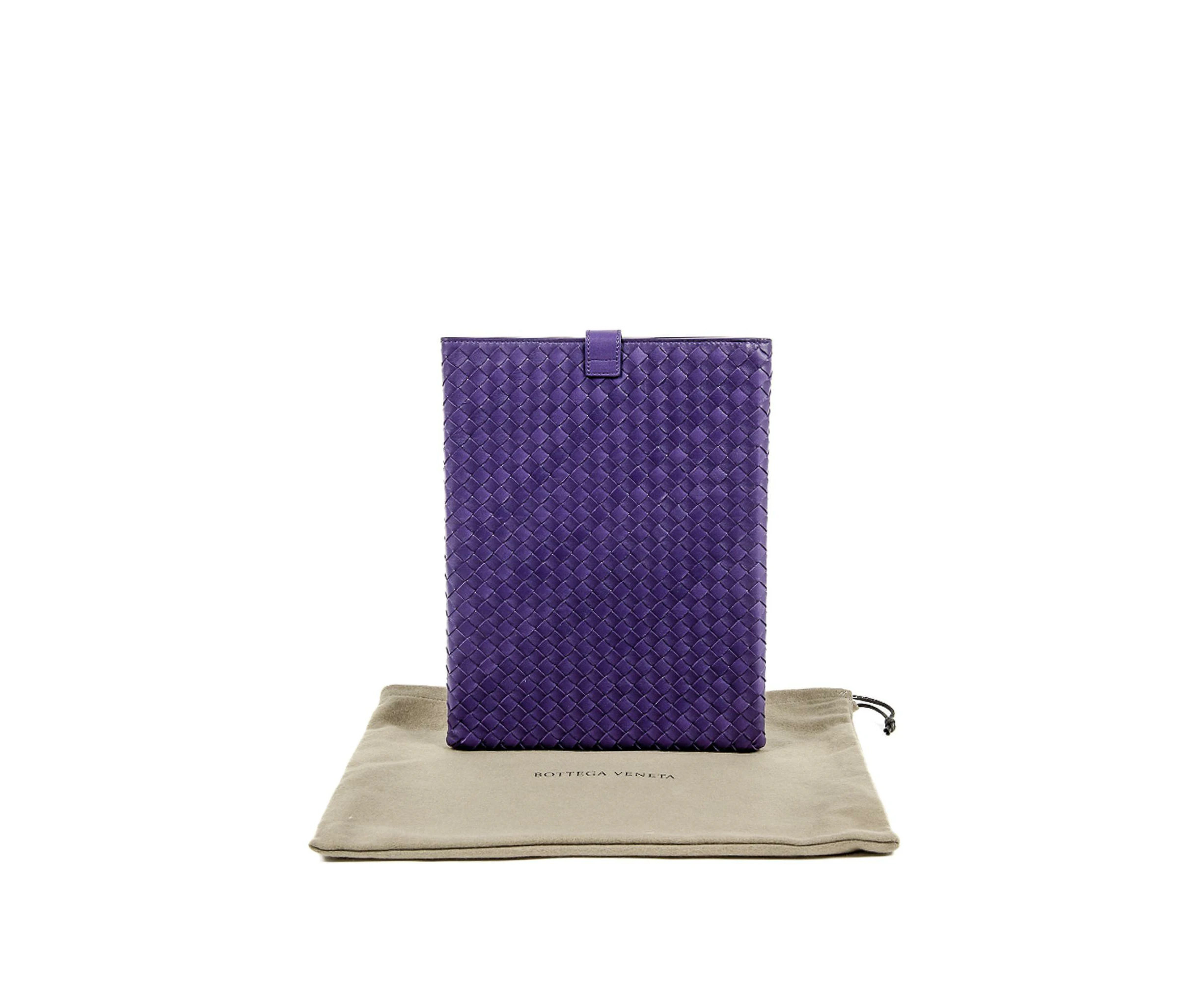 Leather Tablet Cover - Purple