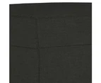 vidaXL Footstool Black 60x50x41 cm Fabric