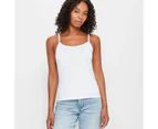 Target Australian Cotton Cami - White