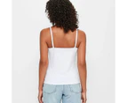 Target Australian Cotton Cami - White