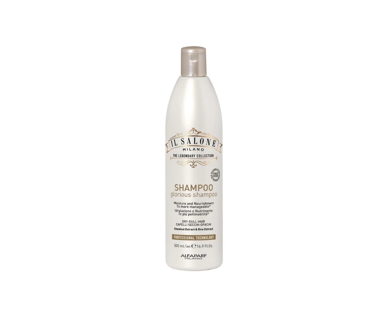 Alfaparf Il Salone Milano Glorious Moisturizing Shampoo For Dry Hair 500mL