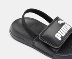 Puma Toddler Popcat 2.0 Backstrap Sandals - Black/White