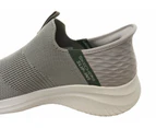 Skechers Mens Slip Ins Ultra Flex 3.0 Viewpoint Comfortable Shoes - Taupe Olive