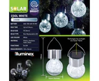 illuminex 24PCE Hanging Solar Cracker Balls Weatherprooof 12.5 x 5.4cm