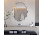 Beveled Edge Silver Wall Mirror Bathroom Vanity Hall Entryway Dining Art Decors