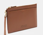 Marc Jacobs The Leather Small Wristlet - Argan Oil