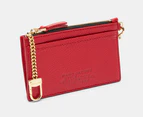 Marc Jacobs The Top Zip Wristlet - True Red