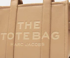 Marc Jacobs The Leather Medium Tote Bag - Camel