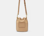 Marc Jacobs The Leather Bucket Bag - Camel