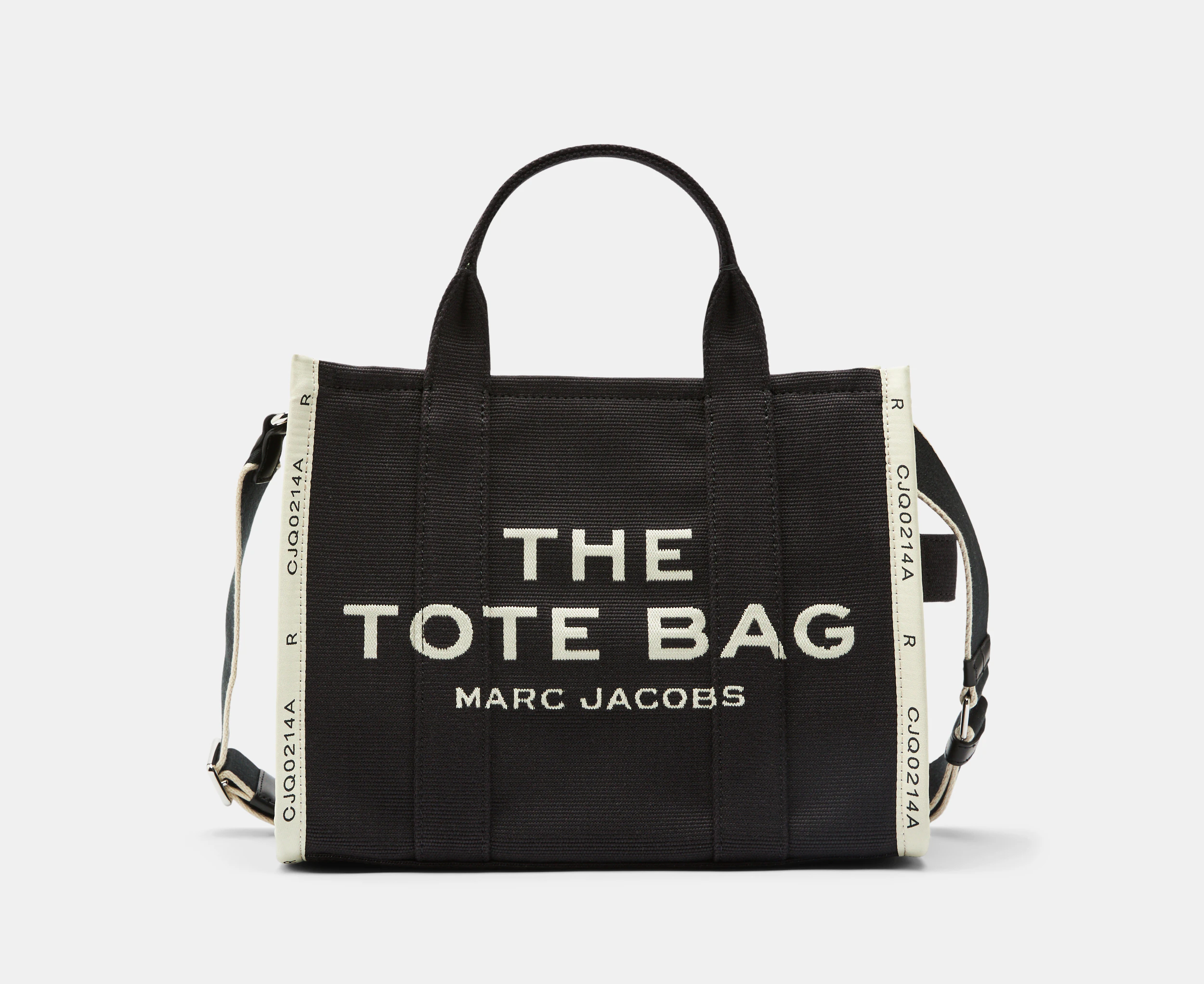 Marc Jacobs The Jacquard Medium Tote Bag - Black