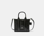 Marc Jacobs The Embossed Mini Tote Bag - Black