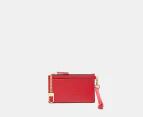 Marc Jacobs The Top Zip Wristlet - True Red