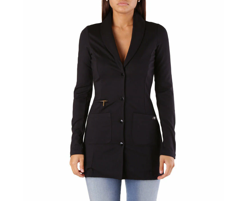 Tailored Black Blazer for Women - Black