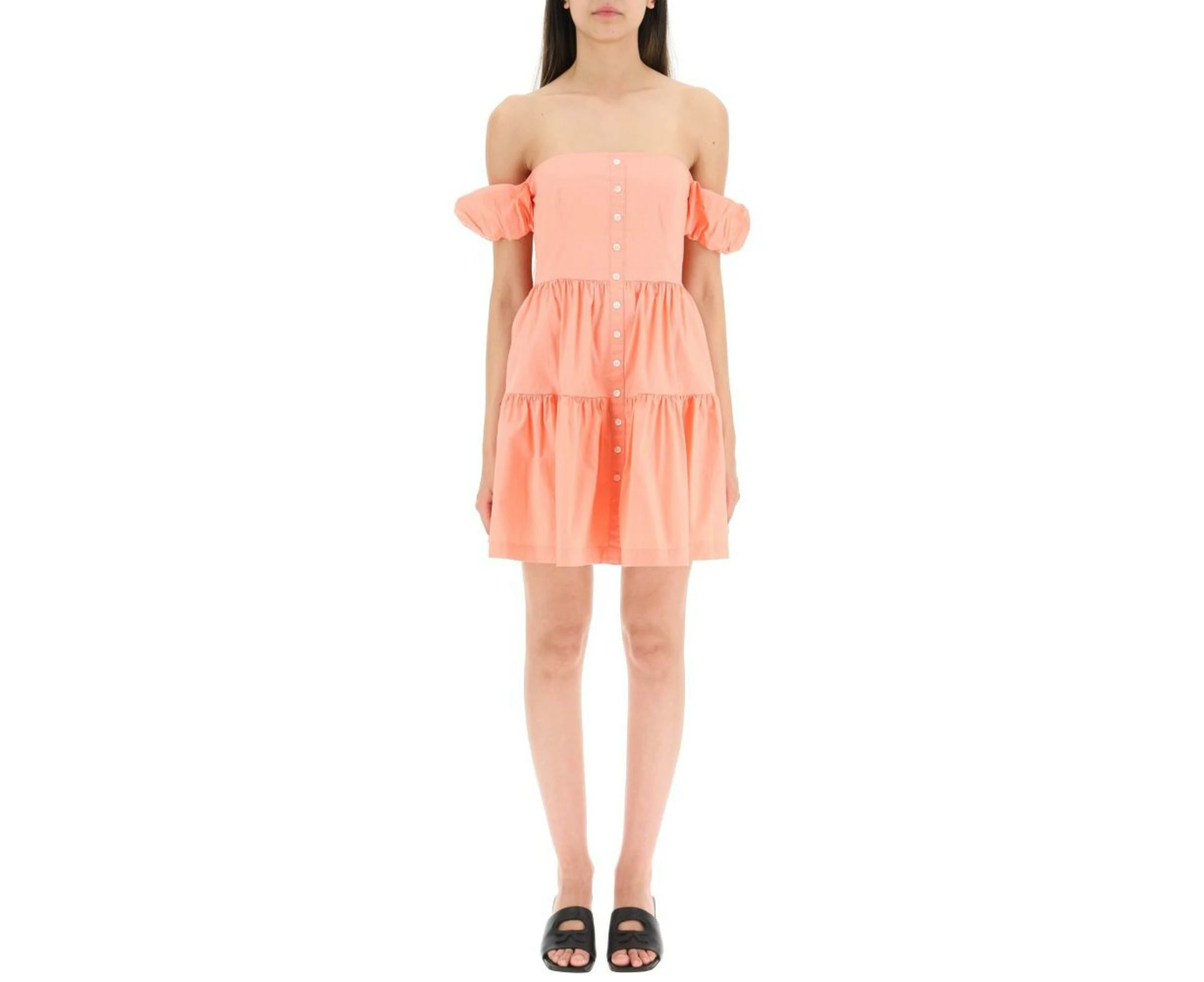 Staud Orange Dress