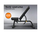 BLACK LORD Commercial Weight Bench Flat Incline Press Sit-up Fitness Home Gym