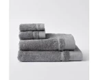 Egyptian Cotton Hand Towel - Grey