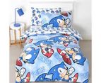 Sonic The Hedgehog Quilt Cover Set - Multi