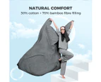 Dreamz Cooling Blanket Double Sided Summer Sofa Bed Sheet Washable 152X203cm