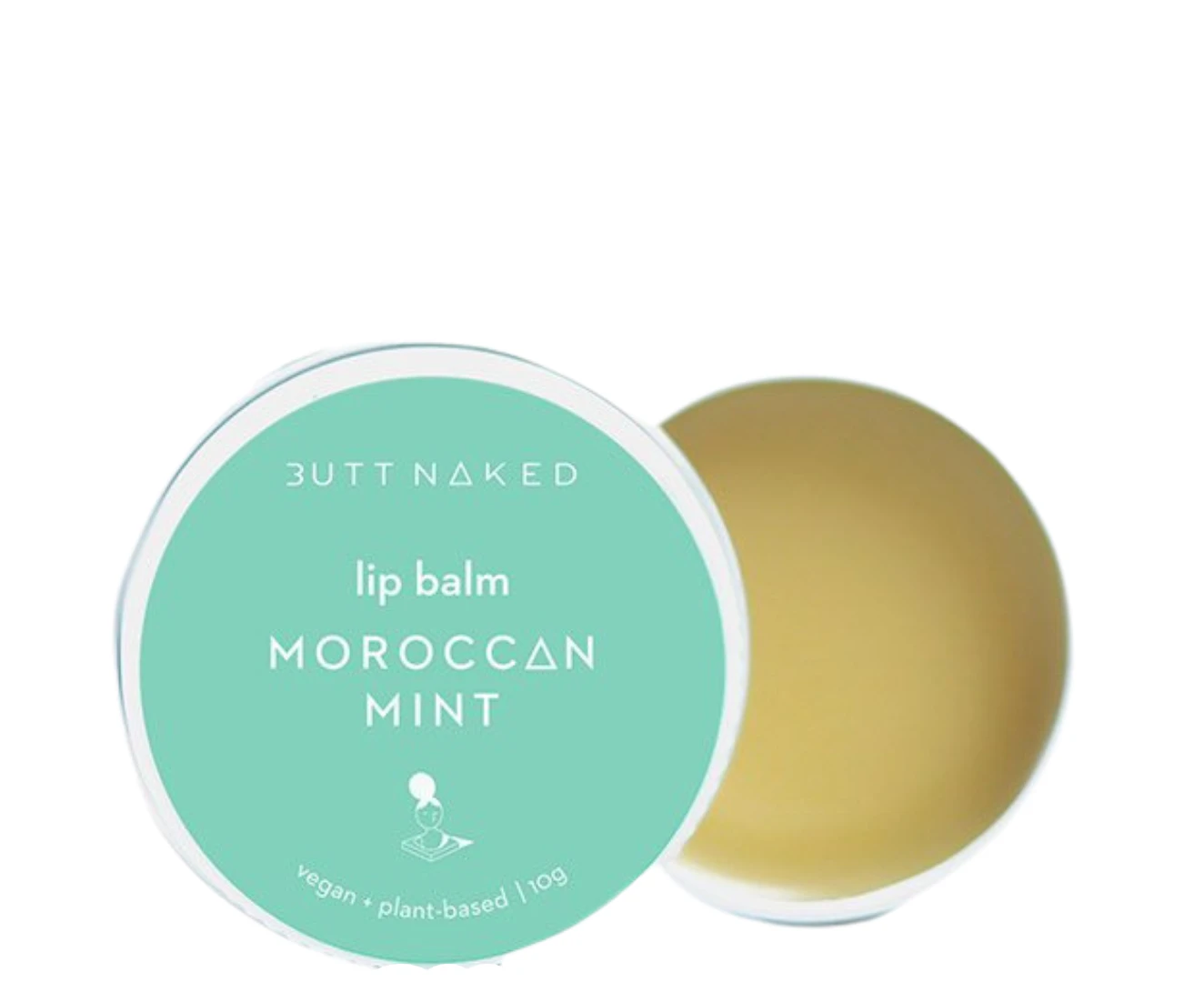 Butt Naked Moroccan Mint Lip Balm (Vegan & Cruelty Free) 10 g