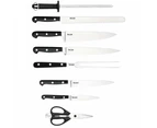 Baccarat Sabre 9 Piece Knife Block Size 43.5X13.5X22.5cm