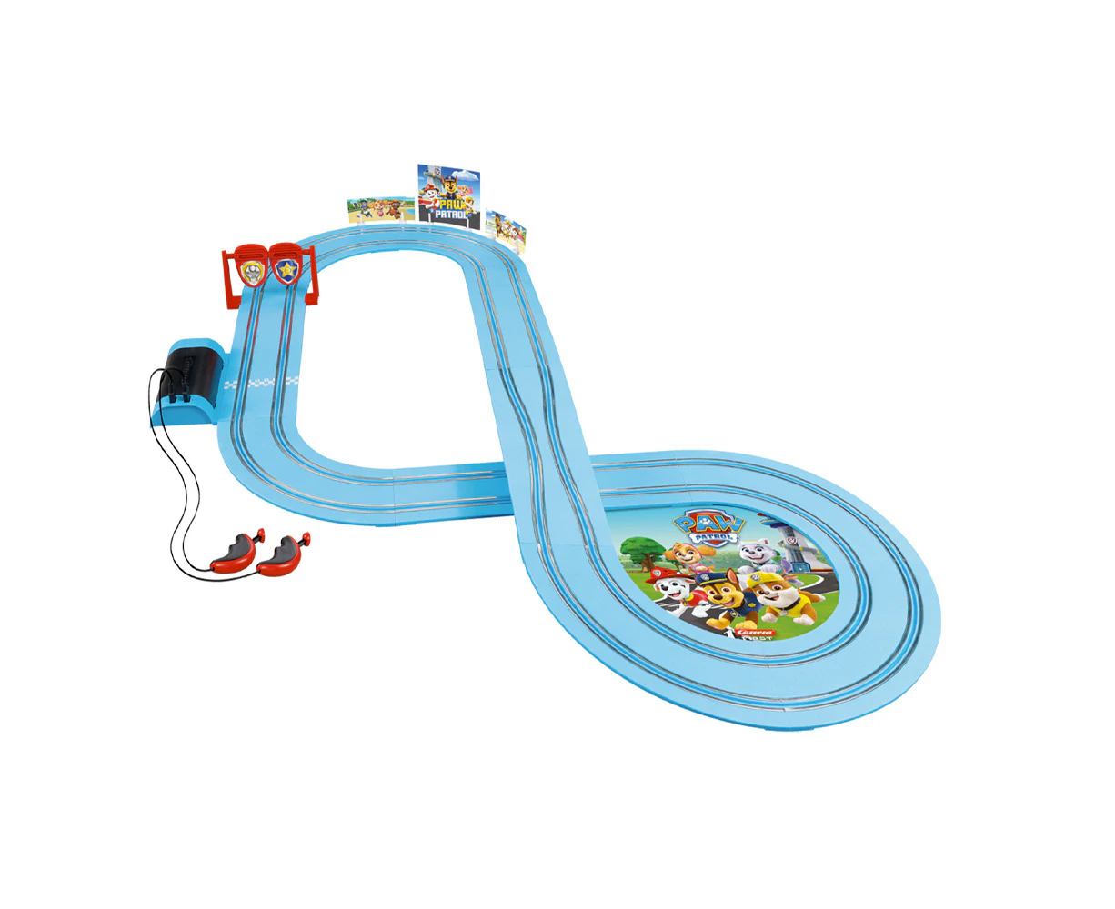 Carrera Paw Patrol On The Double Slot Car Kids/Children Fun Play Toy Set 3+