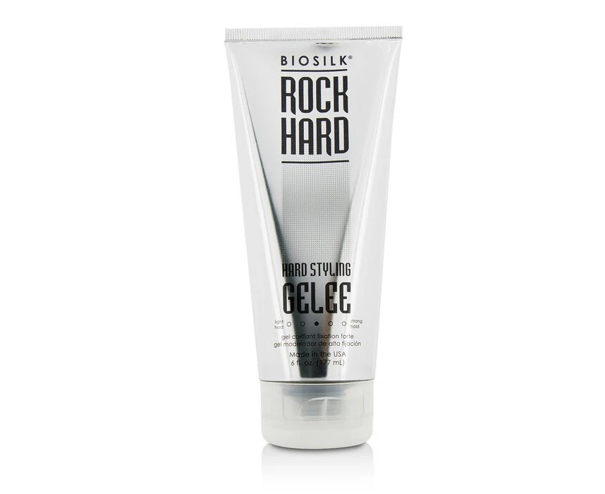 Biosilk Rock Hard Gel by Biosilk for Unisex - 6 oz Gel