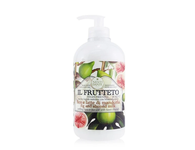 Nesti Dante Il Frutteto Soothing Hand & Face Soap With Sweet Almond  Fig And Almond Milk 500ml/16.9oz