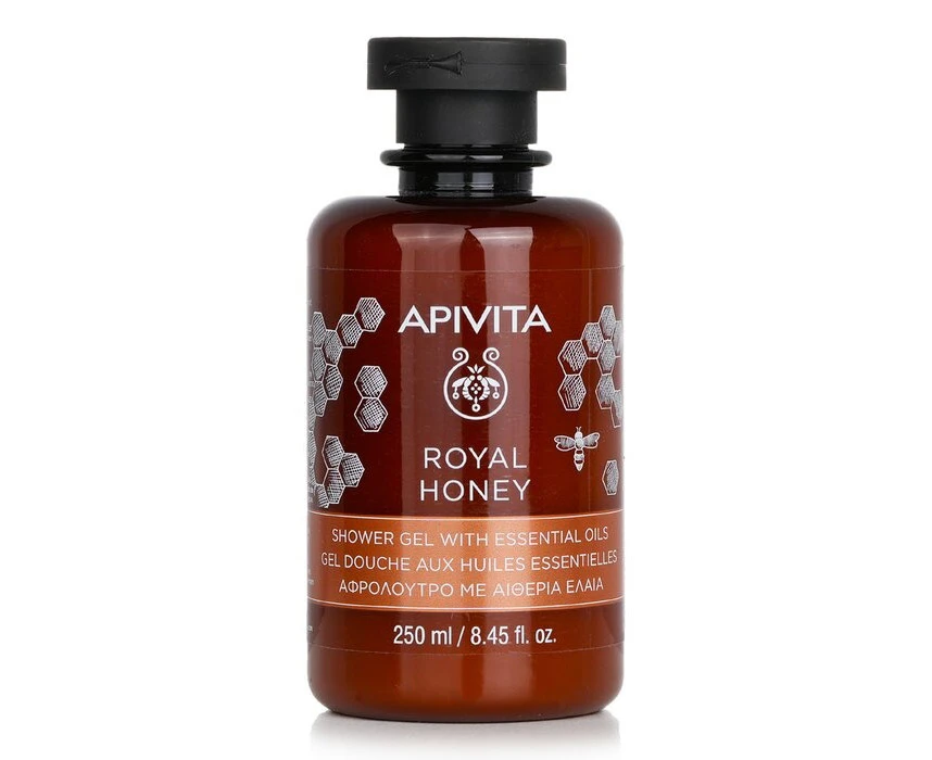 Apivita Royal Honey Shower Gel with Essential Oils 250ml/8.45oz