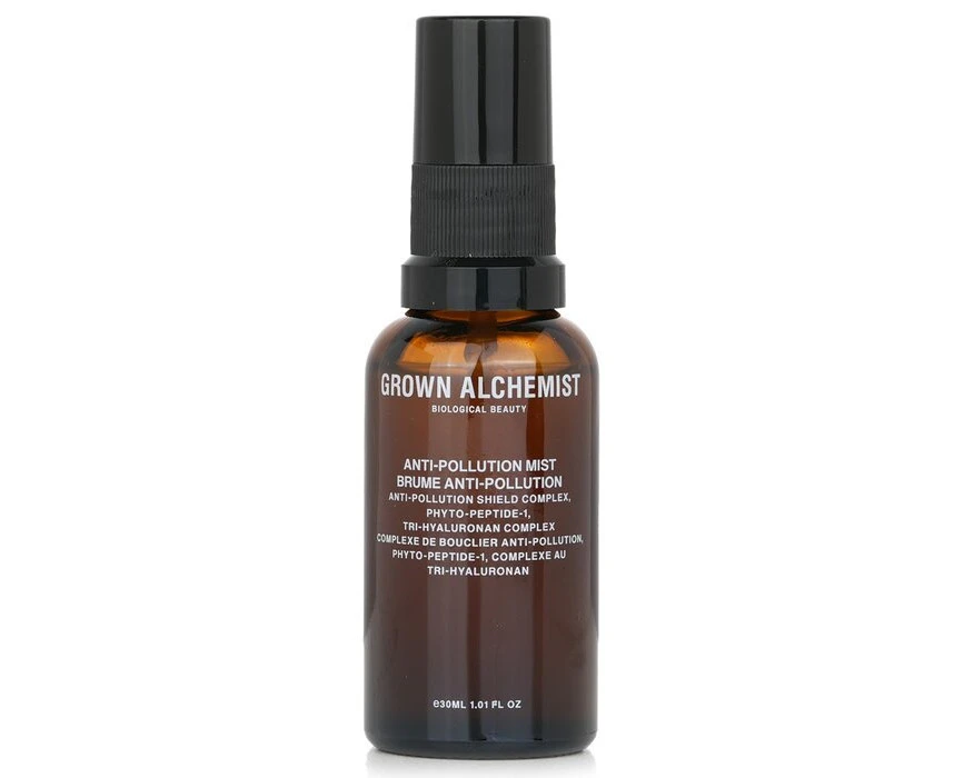 Grown Alchemist AntiPollution Mist  AntiPollution Shield Complex, PhytoPeptide1, TriHyaluronan Complex 30ml/1.01oz