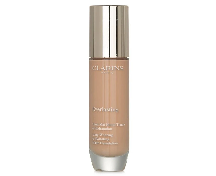 Clarins Everlasting Long Wearing & Hydrating Matte Foundation  # 109C Wheat 30ml/1oz