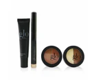 Glo Skin Beauty In The Nudes (Shadow Stick + Cream Blush Duo + Eye Shadow Duo + Lip Balm)  # Backlit Bronze Edition 4pcs+1bag