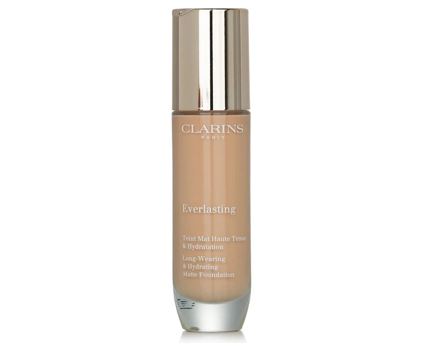 Clarins Everlasting Long Wearing & Hydrating Matte Foundation  # 108.5W Cashew 30ml/1oz