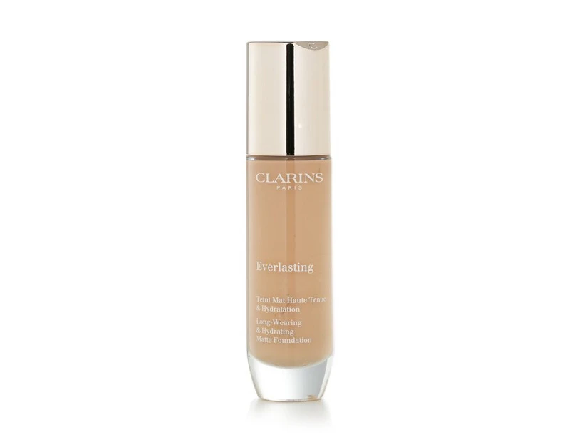 Clarins Everlasting Long Wearing & Hydrating Matte Foundation  # 111N Auburn 30ml/1oz