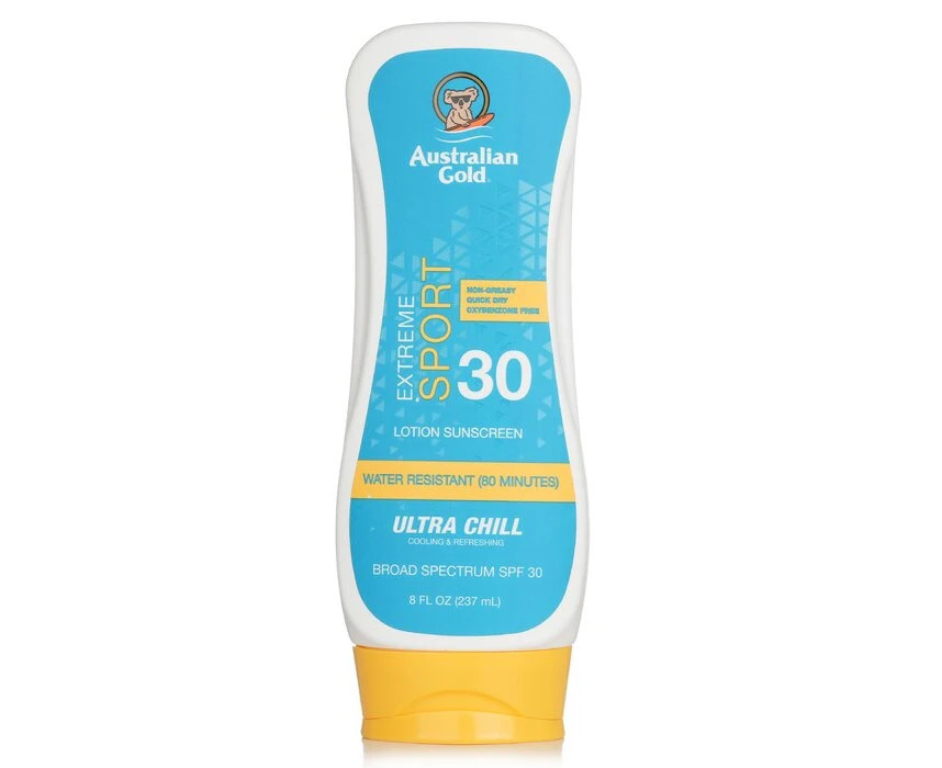 Australian Gold Extreme Sport Lotion with Ultra Chill SPF 30  237ml/8oz