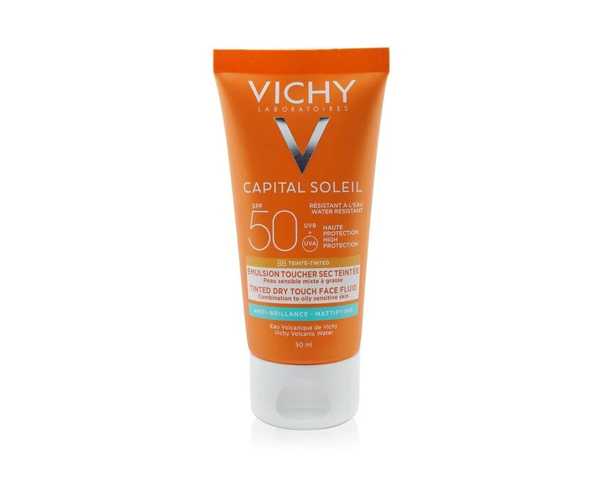 Vichy Capital Soleil Mattifying BB Tinted Face Fluid Dry Touch (Water Resistant) 50ml/1.69oz