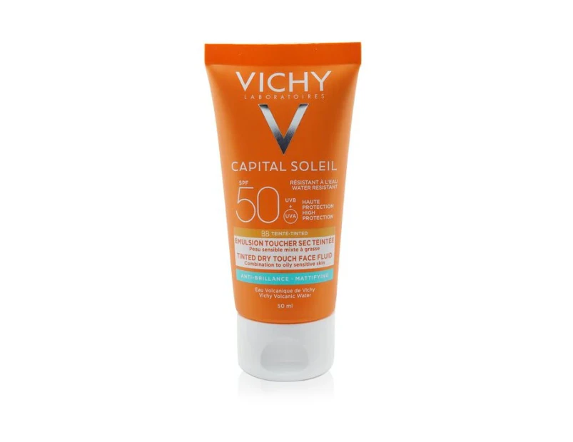 Vichy Capital Soleil Mattifying BB Tinted Face Fluid Dry Touch (Water Resistant) 50ml/1.69oz