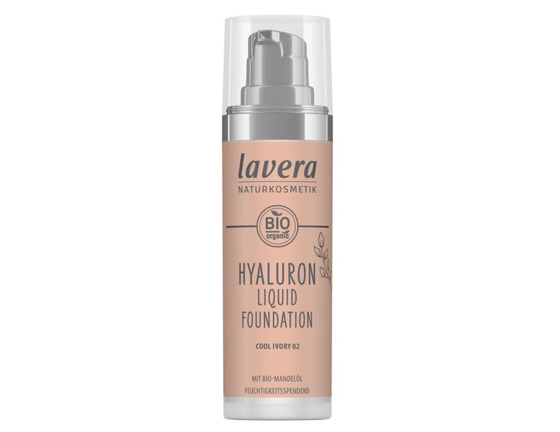 Lavera Hyaluron Liquid Foundation  # 02 Cool Ivory 30ml/1oz