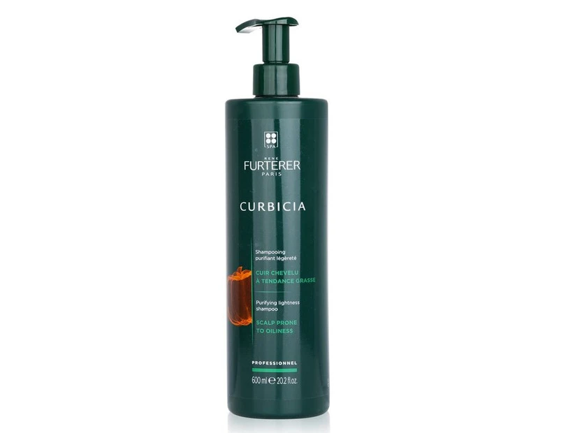 Rene Furterer Curbicia Purifying Lightness Shampoo  Scalp Prone to Oiliness (Salon Size) 600ml/20.2oz