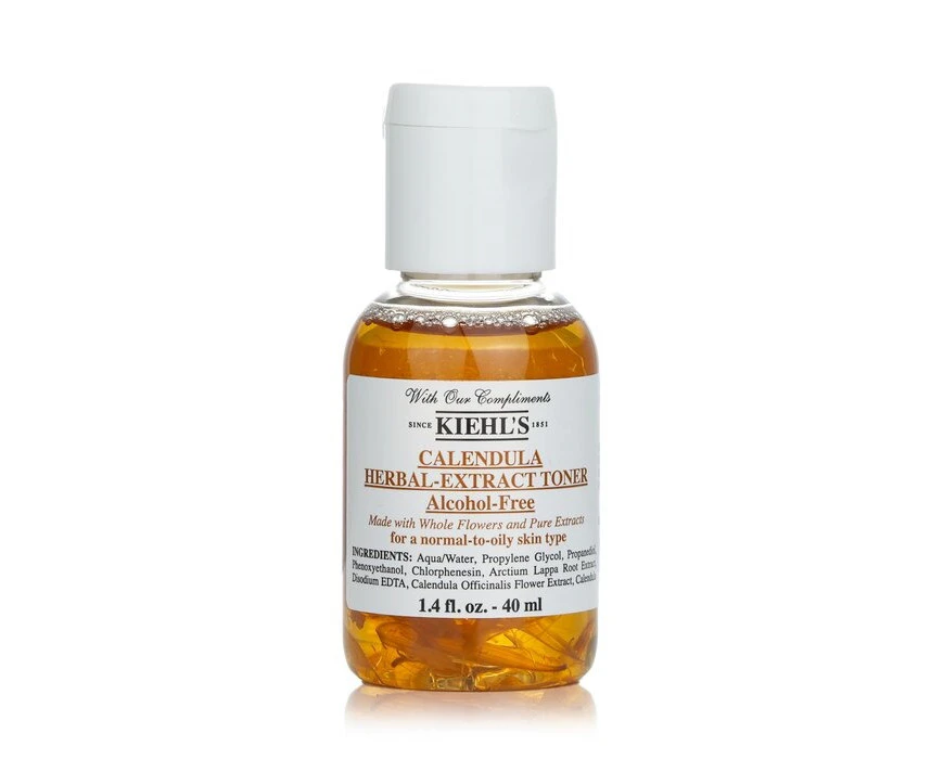 Kiehl's Calendula Herbal Extract AlcoholFree Toner  For Normal to Oily Skin Types 40ml/1.4oz